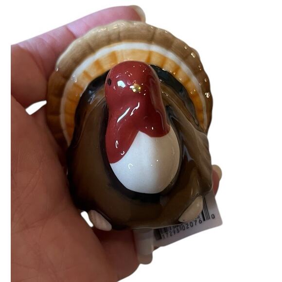 2 Nora Fleming Minis A47 GOBBLE GOBBLE Thanksgiving Turkey A221 Rudolph Reindeer - Picture 3 of 12